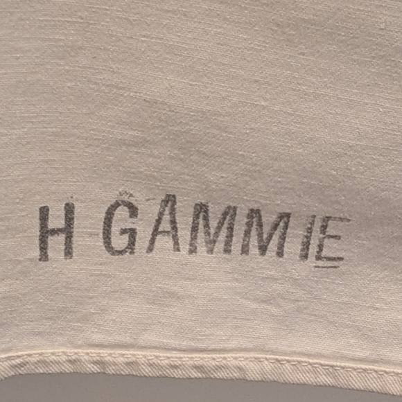 1966 Canadian Military S White and Blue Sailor's Top - SEE SIZE NOTE - Picture 5 of 9